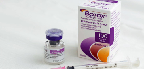 El uso de Botox para eliminar arrugas.