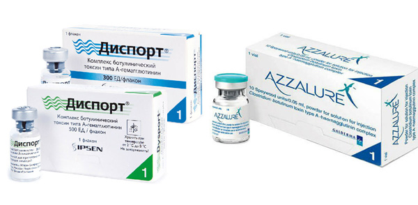 Dysport et Azzalur - Analogues de Botox