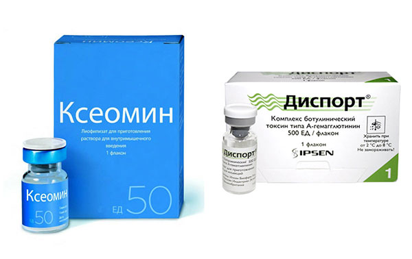 Xeomin, Dysport - Analogues de Botox